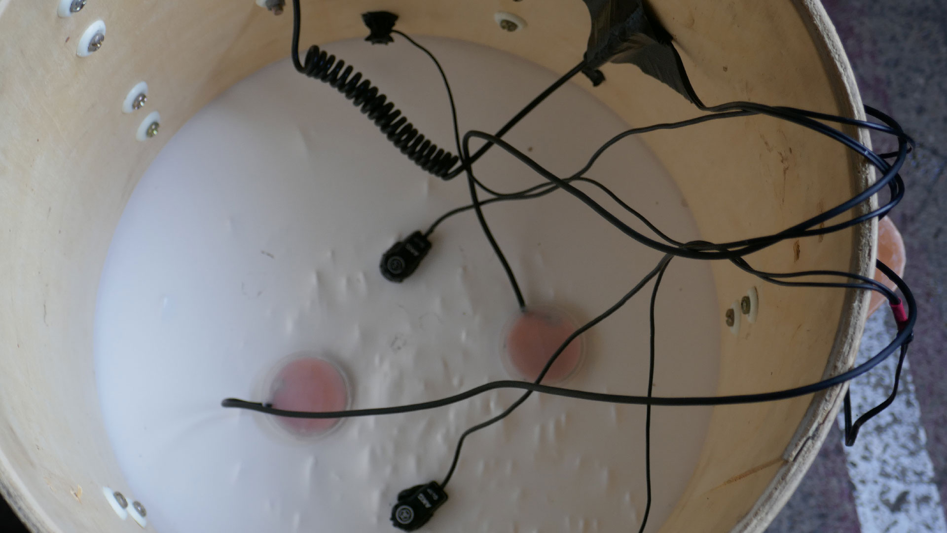 2024-02-09 Regen auf einer kleinen Tom (Audio)